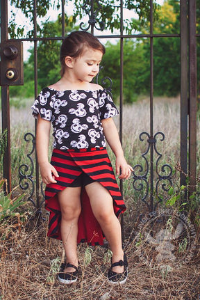 Girl's Be Invincible Skort Pattern - Ellie and Mac, Digital (PDF) Sewing Patterns | USA, Canada, UK, Australia