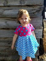 Be Kind Dress & Tunic Pattern - Ellie and Mac, Digital (PDF) Sewing Patterns | USA, Canada, UK, Australia