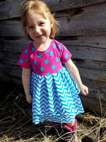 Be Kind Dress & Tunic Pattern - Ellie and Mac, Digital (PDF) Sewing Patterns | USA, Canada, UK, Australia