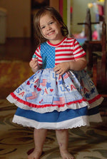Be Kind Dress & Tunic Pattern - Ellie and Mac, Digital (PDF) Sewing Patterns | USA, Canada, UK, Australia