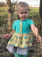 Be Kind Dress & Tunic Pattern - Ellie and Mac, Digital (PDF) Sewing Patterns | USA, Canada, UK, Australia