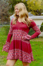 Women's Bell Sleeve Dress Pattern - Ellie and Mac, Digital (PDF) Sewing Patterns | USA, Canada, UK, Australia