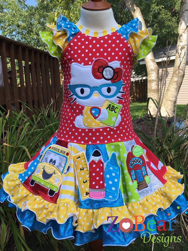 Girls Bella Twirl Dress Pattern - Ellie and Mac, Digital (PDF) Sewing Patterns | USA, Canada, UK, Australia