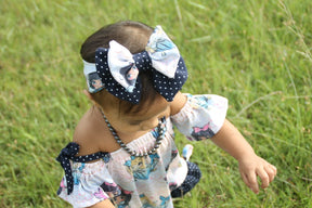 Be Posh Bow Headband Pattern - Ellie and Mac, Digital (PDF) Sewing Patterns | USA, Canada, UK, Australia