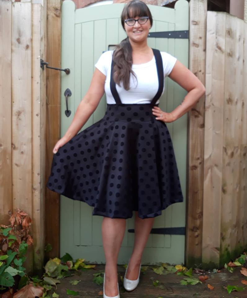 Jumper deals swing skirt