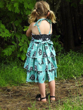 Girl's Be Spontaneous Dress Pattern - Ellie and Mac, Digital (PDF) Sewing Patterns | USA, Canada, UK, Australia