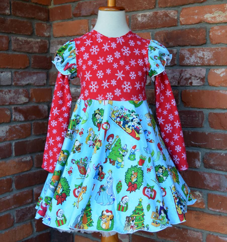 Bethanie Puff Sleeve Dress Pattern - Ellie and Mac, Digital (PDF) Sewing Patterns | USA, Canada, UK, Australia