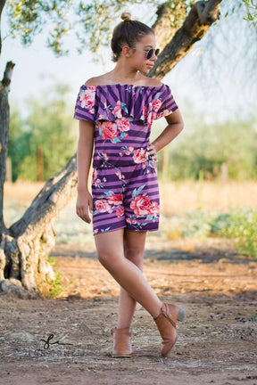 Girl's Be The Leader Top & Romper Pattern - Ellie and Mac, Digital (PDF) Sewing Patterns | USA, Canada, UK, Australia