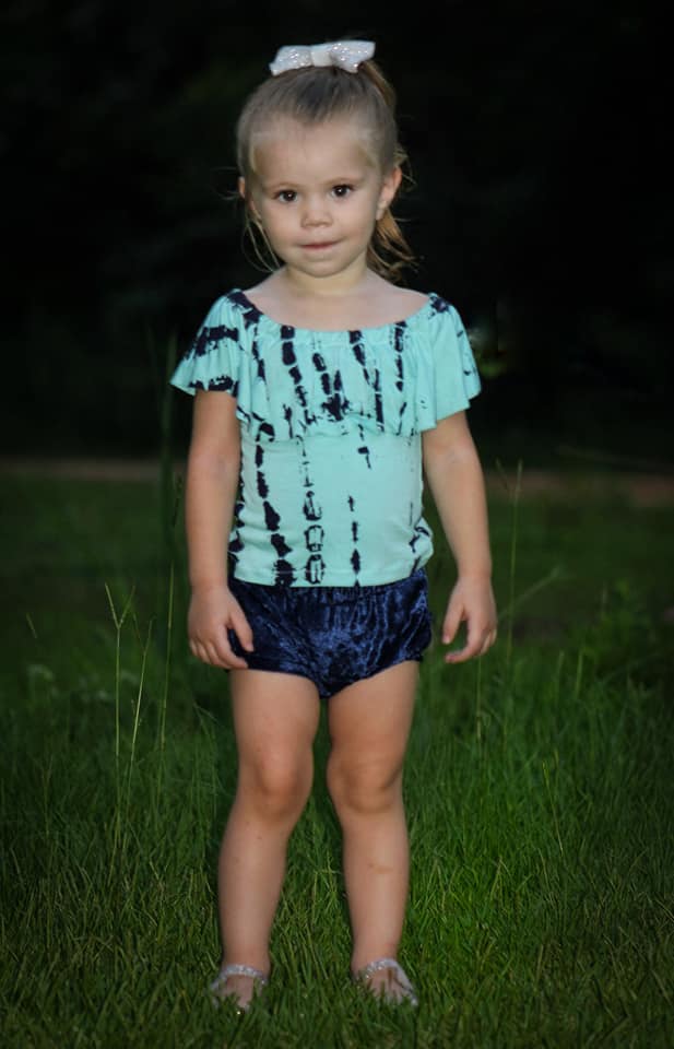Girl's Be The Leader Top & Romper Pattern - Ellie and Mac, Digital (PDF) Sewing Patterns | USA, Canada, UK, Australia