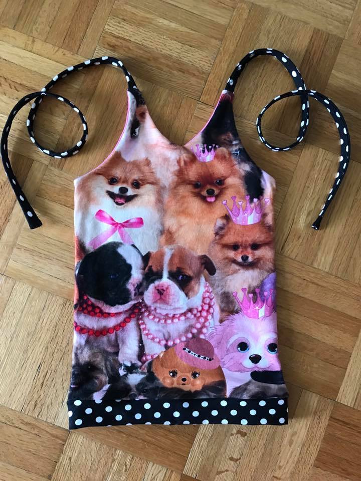 Girl's Be Trendy Halter Top Pattern - Ellie and Mac, Digital (PDF) Sewing Patterns | USA, Canada, UK, Australia