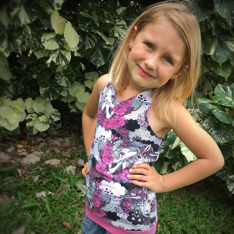 Girl's Be Trendy Halter Top Pattern - Ellie and Mac, Digital (PDF) Sewing Patterns | USA, Canada, UK, Australia