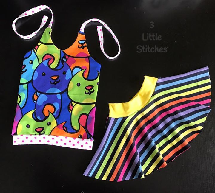 Girl's Be Trendy Halter Top Pattern - Ellie and Mac, Digital (PDF) Sewing Patterns | USA, Canada, UK, Australia