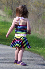 Girl's Be Trendy Halter Top Pattern - Ellie and Mac, Digital (PDF) Sewing Patterns | USA, Canada, UK, Australia