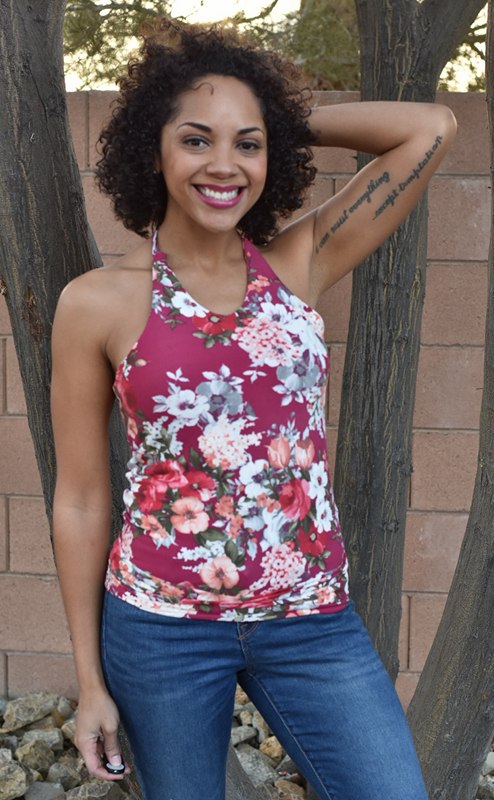 Women's Be Trendy Halter Top Pattern - Ellie and Mac, Digital (PDF) Sewing Patterns | USA, Canada, UK, Australia