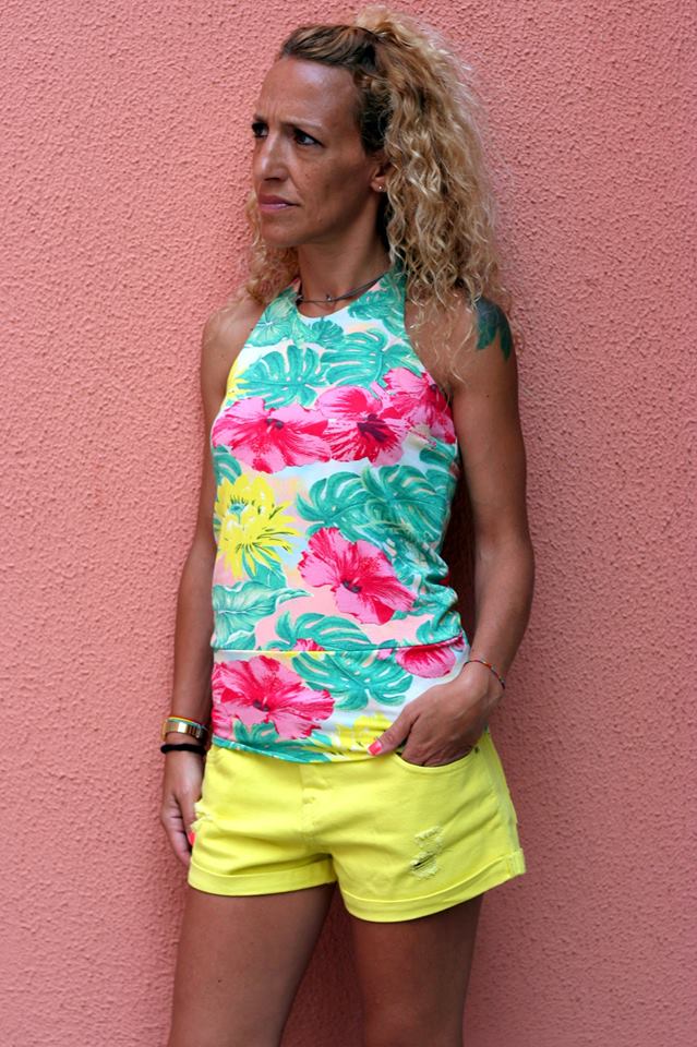 Women's Be Trendy Halter Top Pattern - Ellie and Mac, Digital (PDF) Sewing Patterns | USA, Canada, UK, Australia