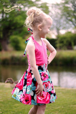 Girl's Be Unstoppable Dress Pattern - Ellie and Mac, Digital (PDF) Sewing Patterns | USA, Canada, UK, Australia