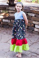 Beyond The Reef Dress Pattern - Ellie and Mac, Digital (PDF) Sewing Patterns | USA, Canada, UK, Australia