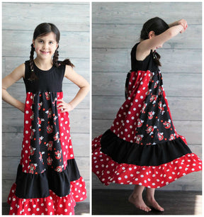 Beyond The Reef Dress Pattern - Ellie and Mac, Digital (PDF) Sewing Patterns | USA, Canada, UK, Australia