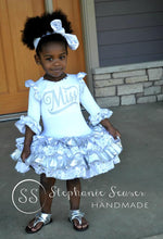Bianca Ruffled Party Dress Pattern - Ellie and Mac, Digital (PDF) Sewing Patterns | USA, Canada, UK, Australia