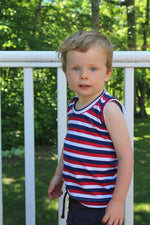 Boy's Great Adventure Tank Top Pattern - Ellie and Mac, Digital (PDF) Sewing Patterns | USA, Canada, UK, Australia