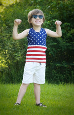 Boy's Great Adventure Tank Top Pattern - Ellie and Mac, Digital (PDF) Sewing Patterns | USA, Canada, UK, Australia