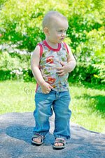 Boy's Great Adventure Tank Top Pattern - Ellie and Mac, Digital (PDF) Sewing Patterns | USA, Canada, UK, Australia