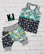 Boy's Great Adventure Tank Top Pattern - Ellie and Mac, Digital (PDF) Sewing Patterns | USA, Canada, UK, Australia