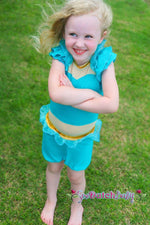 Girls Bubblicious Shorts Pattern - Ellie and Mac, Digital (PDF) Sewing Patterns | USA, Canada, UK, Australia