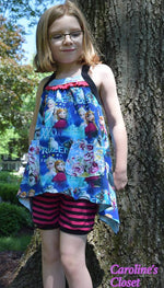 Girls Bubblicious Shorts Pattern - Ellie and Mac, Digital (PDF) Sewing Patterns | USA, Canada, UK, Australia