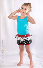 Girls Bubblicious Shorts Pattern - Ellie and Mac, Digital (PDF) Sewing Patterns | USA, Canada, UK, Australia