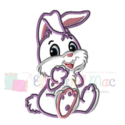 Easter Bunny Applique Design