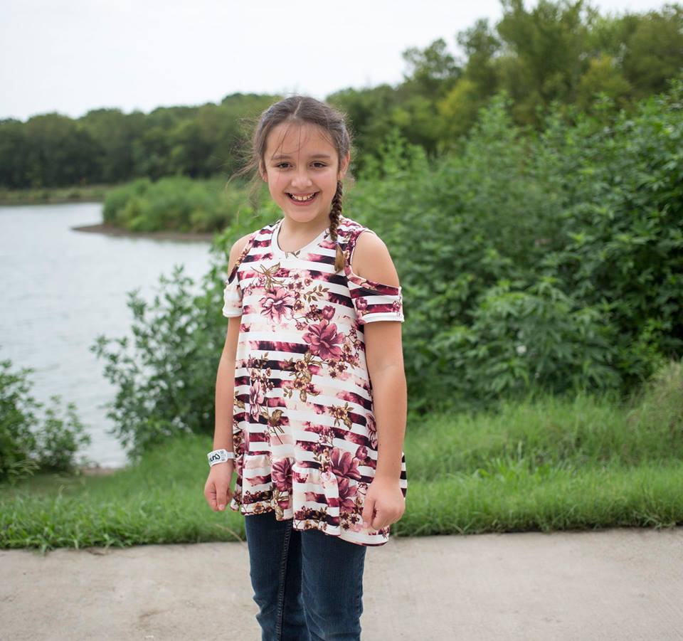 Cold Shoulder Tunic Pattern (kid's) - Clearance Sale