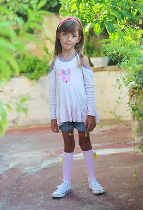 Cold Shoulder Tunic Pattern (kid's) - Clearance Sale