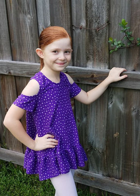 Cold Shoulder Tunic Pattern (kid's) - Clearance Sale