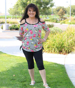Women's Cold Shoulder Pattern - Ellie and Mac, Digital (PDF) Sewing Patterns | USA, Canada, UK, Australia