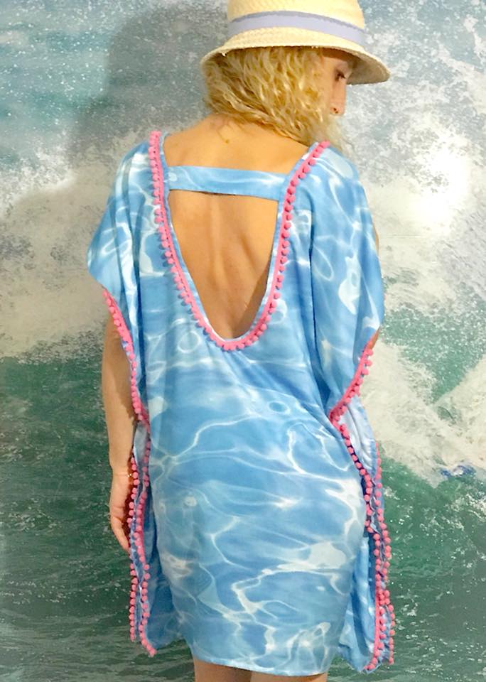 Women's Beach Cover Up Pattern - Ellie and Mac, Digital (PDF) Sewing Patterns | USA, Canada, UK, Australia