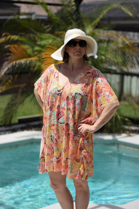 Women's Beach Cover Up Pattern - Ellie and Mac, Digital (PDF) Sewing Patterns | USA, Canada, UK, Australia