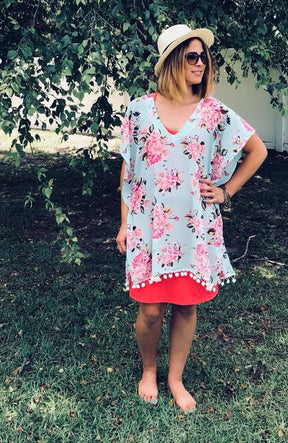 Women's Beach Cover Up Pattern - Ellie and Mac, Digital (PDF) Sewing Patterns | USA, Canada, UK, Australia