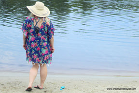 Women's Beach Cover Up Pattern - Ellie and Mac, Digital (PDF) Sewing Patterns | USA, Canada, UK, Australia