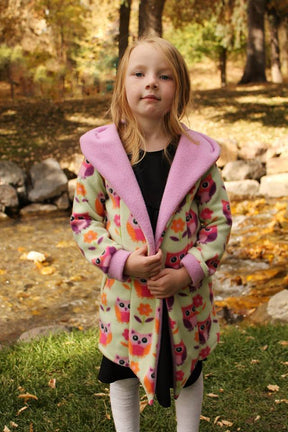 Girl's Stay Cozy Jacket Pattern - Ellie and Mac, Digital (PDF) Sewing Patterns | USA, Canada, UK, Australia