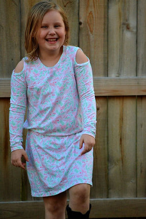 Kids Cold Shoulder Jumper Pattern