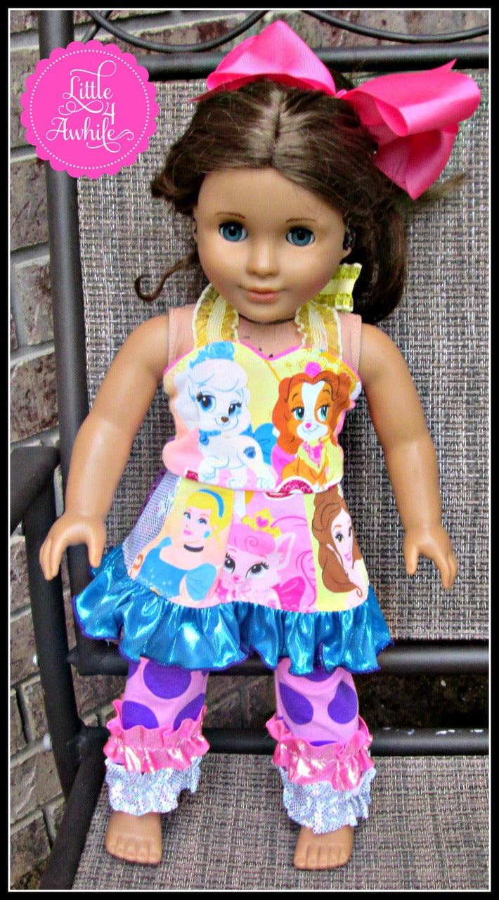Charlee Doll Dress Pattern - Ellie and Mac, Digital (PDF) Sewing Patterns | USA, Canada, UK, Australia