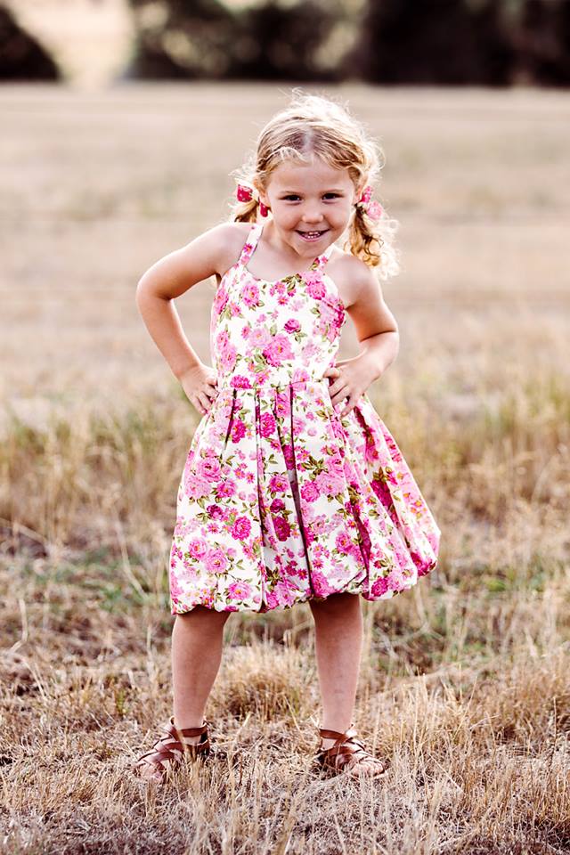 Girls Dream Big Bubble Dress Pattern - Ellie and Mac, Digital (PDF) Sewing Patterns | USA, Canada, UK, Australia