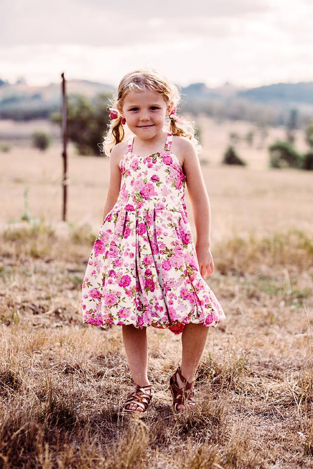 Girls Dream Big Bubble Dress Pattern - Ellie and Mac, Digital (PDF) Sewing Patterns | USA, Canada, UK, Australia