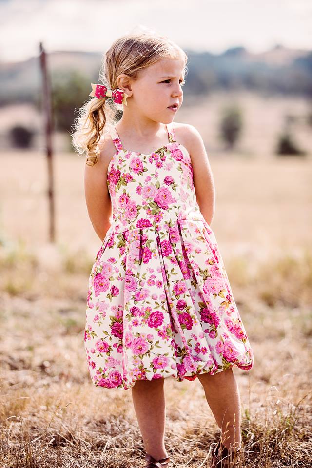 Girls Dream Big Bubble Dress Pattern - Ellie and Mac, Digital (PDF) Sewing Patterns | USA, Canada, UK, Australia