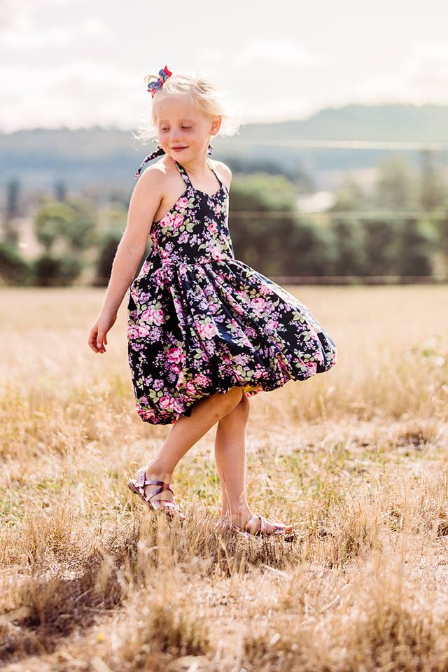 Girls Dream Big Bubble Dress Pattern - Ellie and Mac, Digital (PDF) Sewing Patterns | USA, Canada, UK, Australia