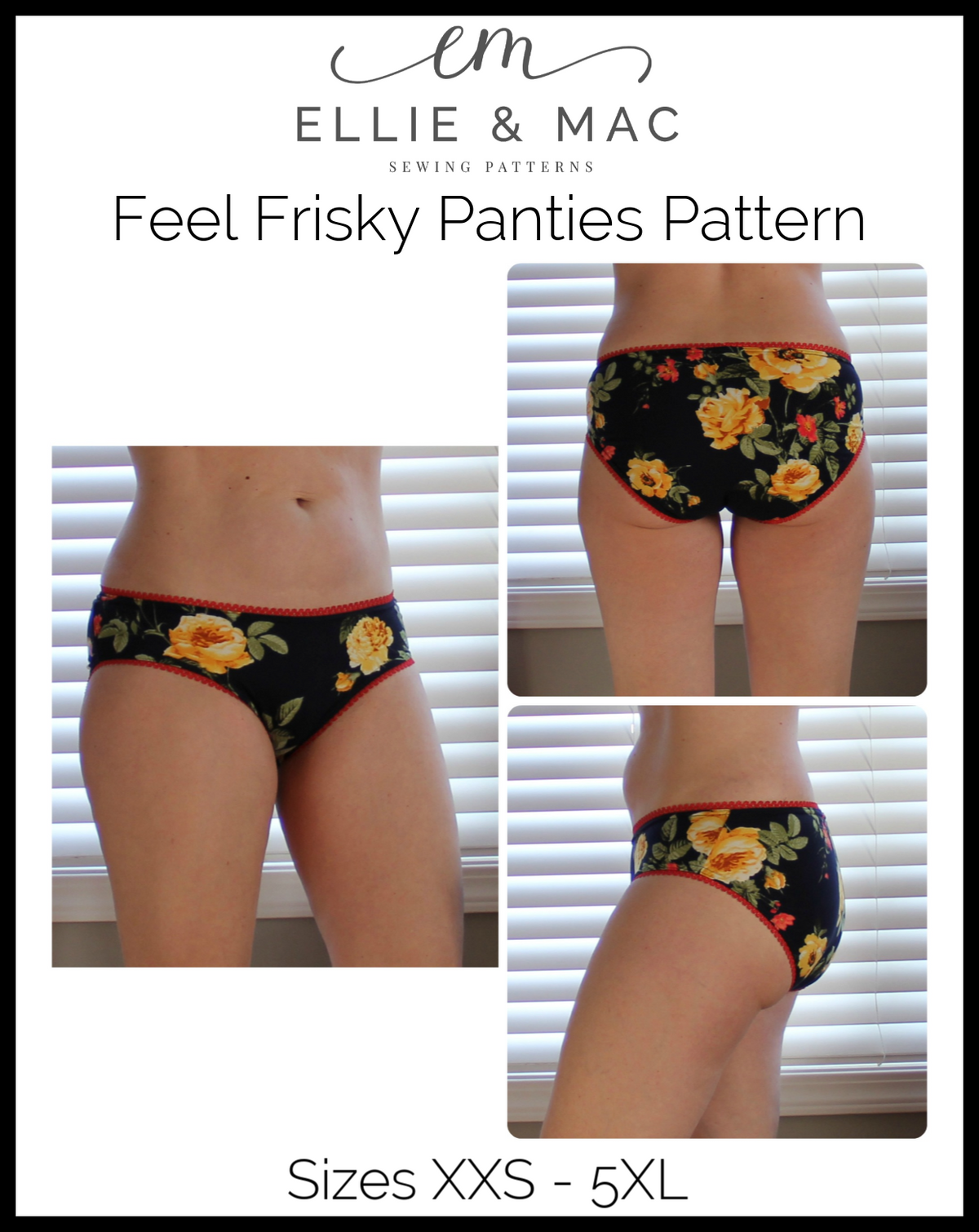 Feel Frisky Panties Pattern