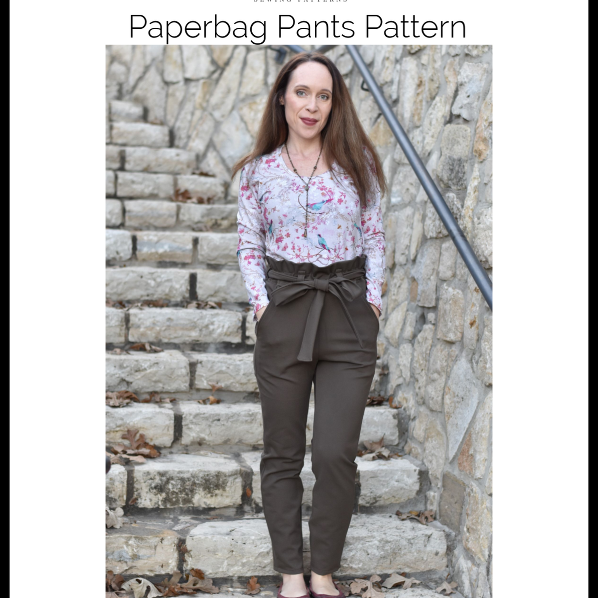 Paper bag 2025 trousers grey