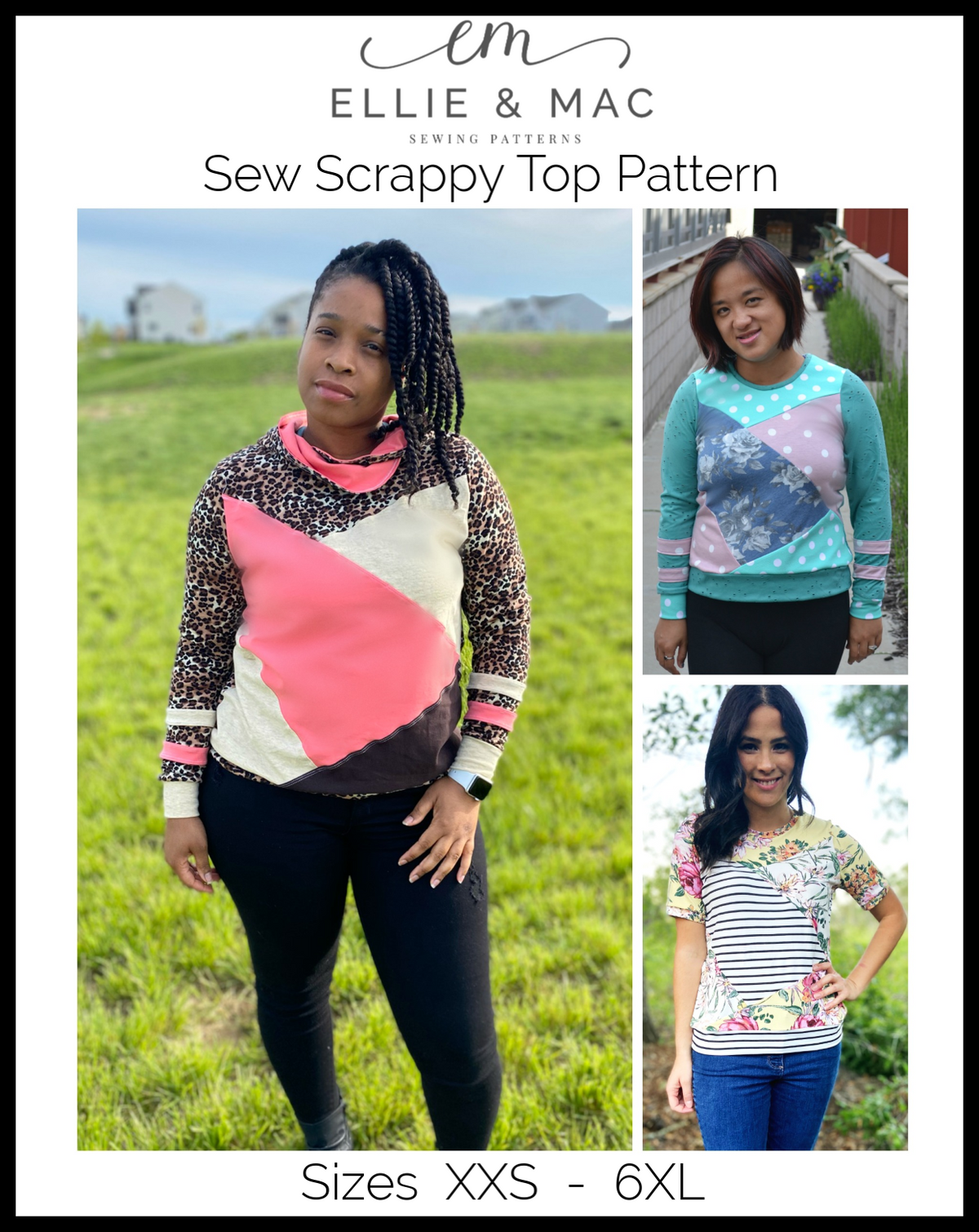 Sew Scrappy Top Pattern (adult)