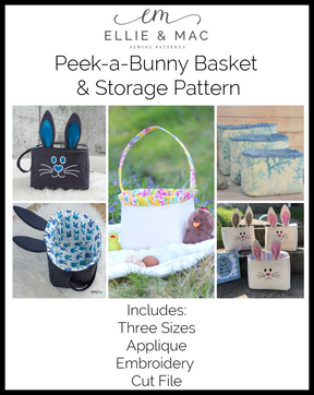 Peek-a-Bunny Basket & Storage Pattern